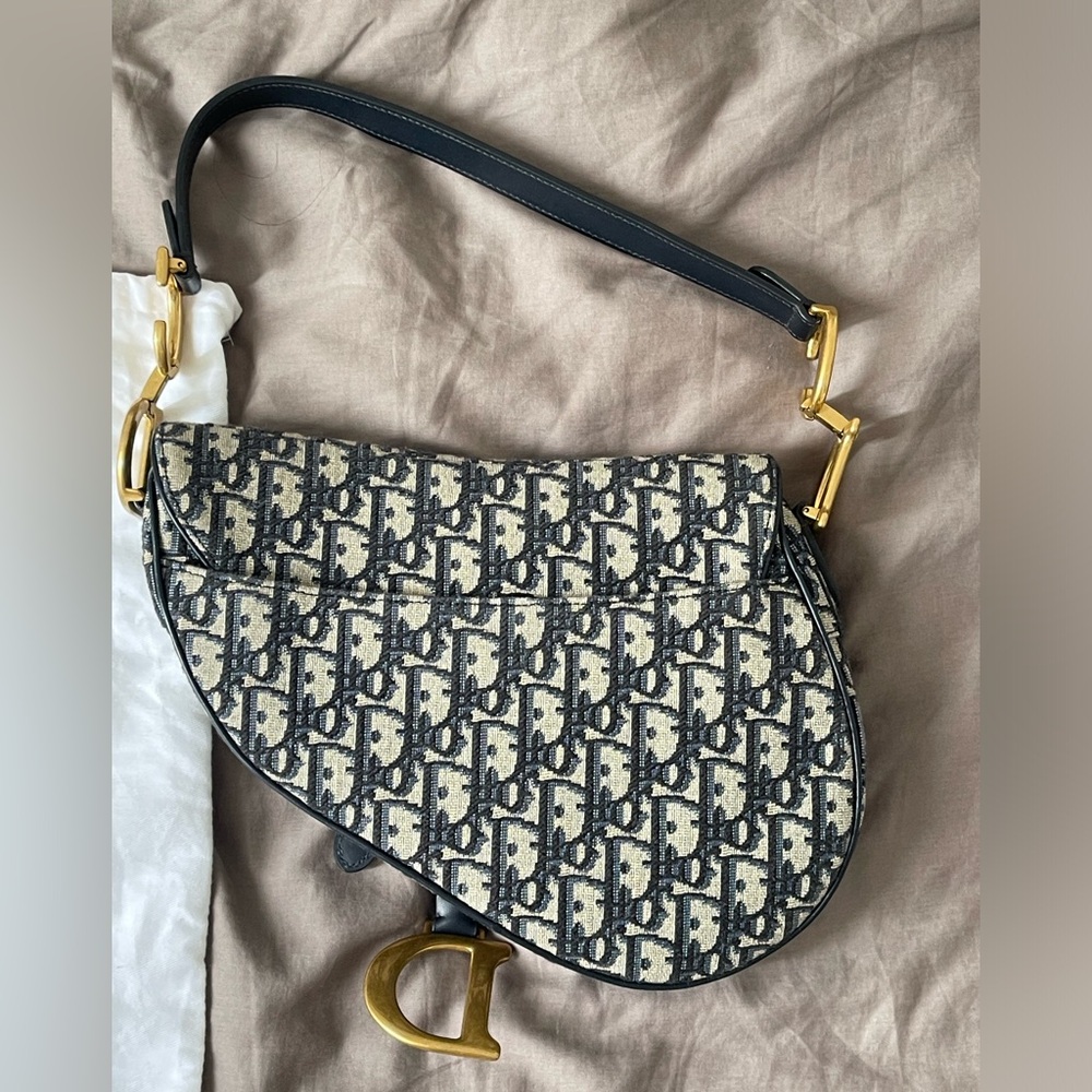 DIOR MONOGRAM SADDLE BAG - Picture 5 of 8